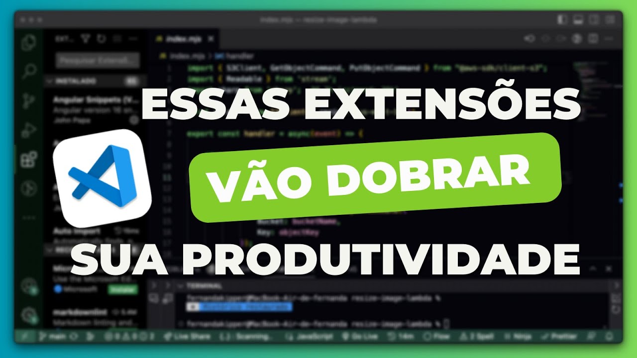 CONFIGURANDO SEU VS Code: Extensões e Configurações que você PRECISA ter