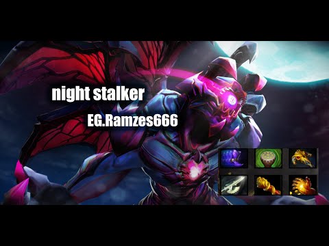 EG Ramzes666 night stalker Dota 2 || Supernoob&Luck
