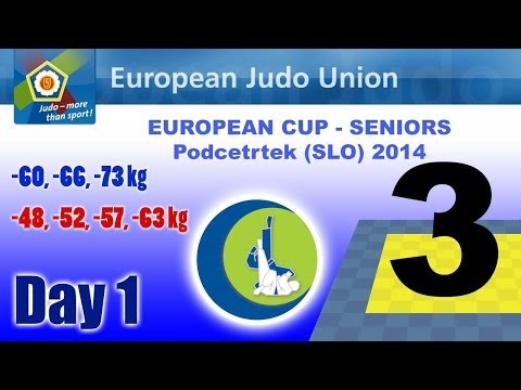 European Cup Seniors - Podcetrtek (SLO) 2014 - Day 1 - Tatami 3