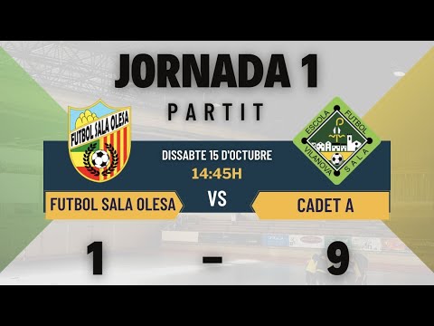 2022-10-15 [J1] FS Olesa C - EFSV Cadet A (1-9)