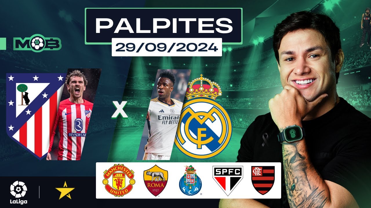 PALPITES DE FUTEBOL PARA O DIA 29 06 2024 + BILHETE PRONTO (DOMINGOU NO MUNDO BET)