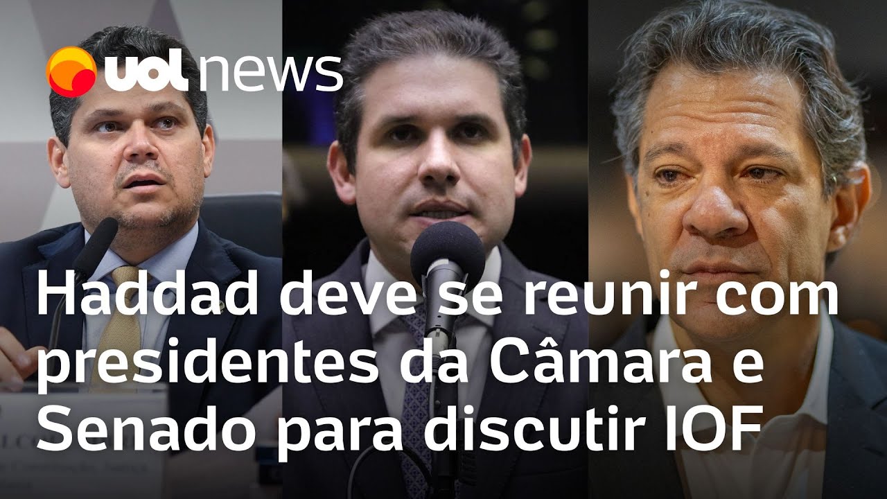 Haddad marca reunião com Motta e Alcolumbre para discutir decreto que aumentou o IOF