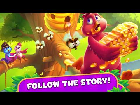 Brave Birds: Match 3 Puzzle Video