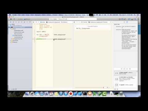 Swift Programming:  Introduction