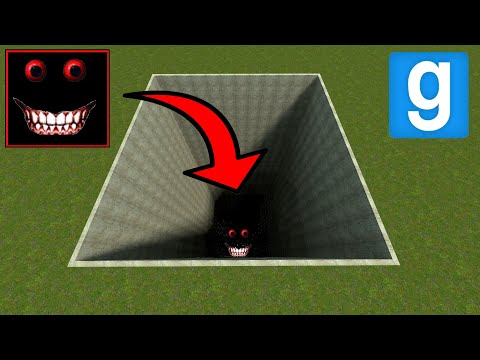 TERRIFYING CREATURE IN GIANT PIT! - Garry's mod Sandbox