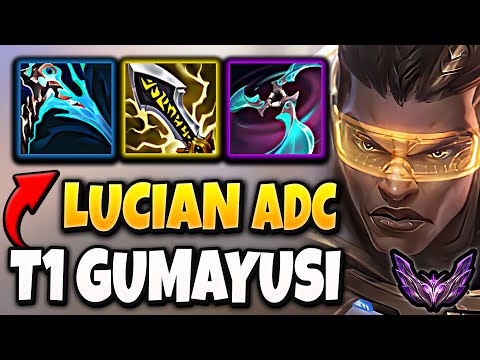 T1 Gumayusi Lucian vs Yunara [ ADC ] Korea Master Patch 25.14