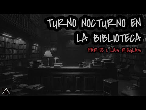 TURNO NOCTURNO EN LA BIBLIOTECA | Parte I: Las reglas