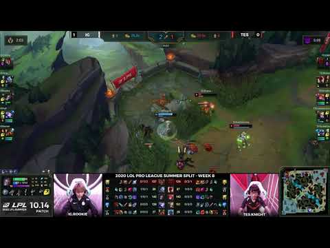 Rookie Happy Feet with Orianna play - LPL TES vs IG