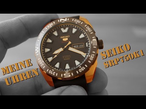 Watch-Time (Seiko SRP750K1) - meine Uhren - Teil 1/27 - Seiko 5 Sports - (gold/schwarz)