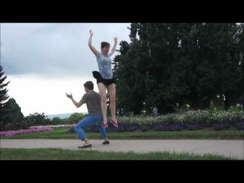 Tango/Over the Head (Popover)  - Kenny & Heather - Intermediate Aerials