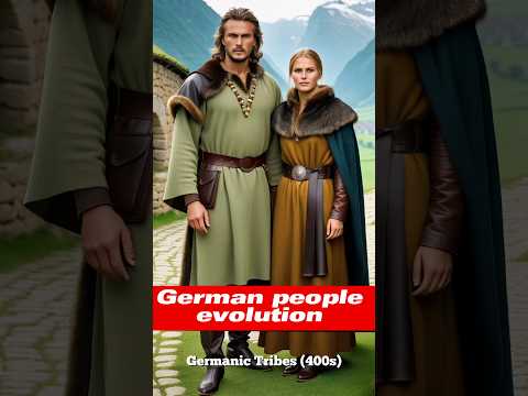 German people evolution #germany #history #timetravel #style