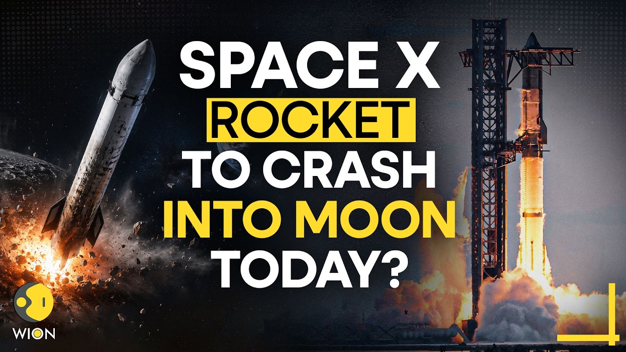 SpaceX Rocket To Crash Into Moon At 8,700 kmph: Will It Be Visible From Earth? | Originals