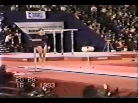 23rd AA HUN Krisztina Molnar V   1993 World Gymnastics Championships 9 368