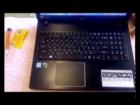 чистка и замена термопасты ACER E5-575G