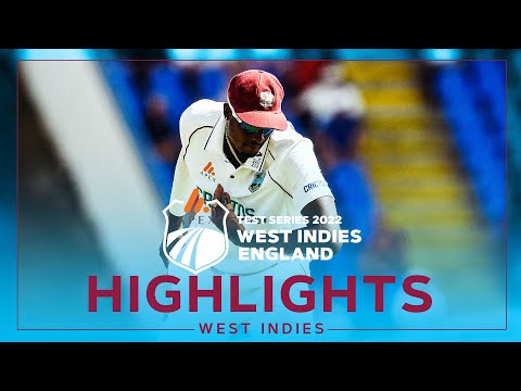 Extended Highlights | West Indies v England | Crawley Grabs A Century! | 1st Apex Test Day 4