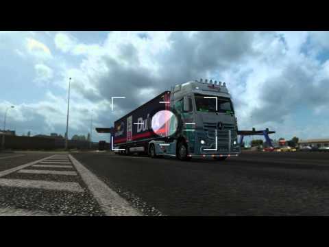 ETS2 Mercedes-Benz Actros MP4 Paris - Caen