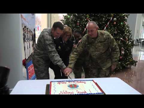 379th Guard Birthday Cake Cutting at Arlington Hall Station