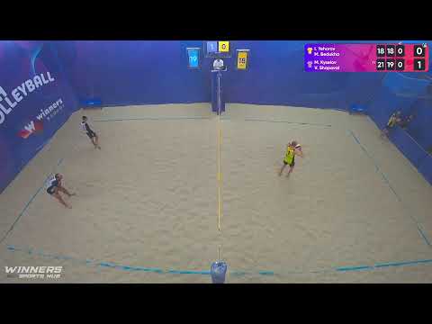 12:50 I. Yehorov / M. Bedukha - M. Kyselov / V. Shapoval 24.09.2022 | Winners Beach Volleyball