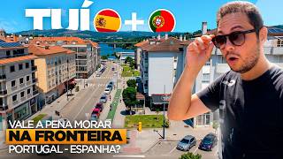 Morar na FRONTEIRA de Portugal e Espanha Vale a Pena? (Conheça Tui!)