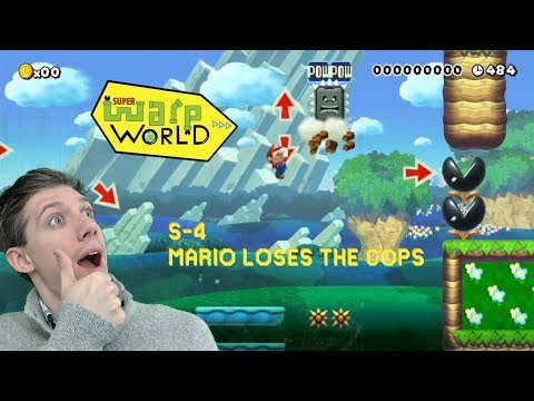 Why End it Like That?! |SWW| S-4 Mario Loses the Cops - SUPER MARIO MAKER