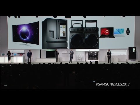 CES 2017 Samsung Press Conference Highlights