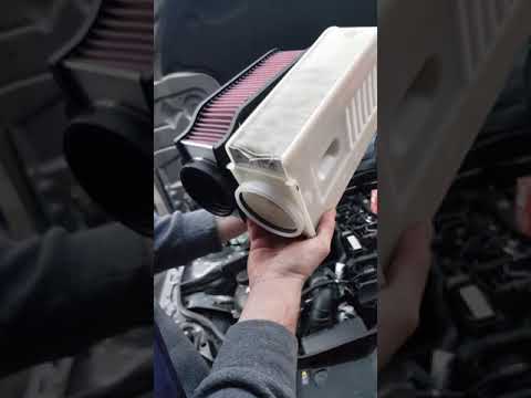 Mercedes E250 W212 K&N Filter on