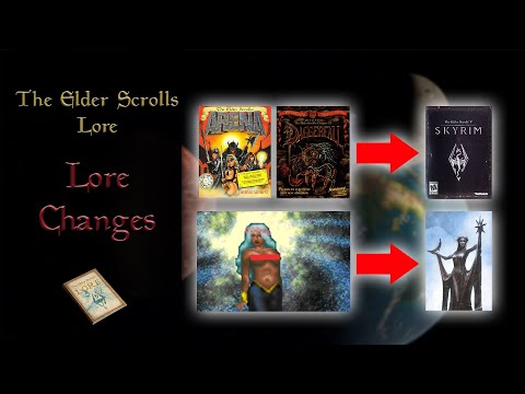 How the Lore Has Changed Since Arena & Daggerfall (Gods & Daedra) - The Elder Scrolls Lore