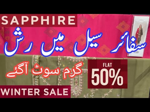 Sapphire Winter Sale Flat 50% Off || Sapphire Sale Today 11 January 2026