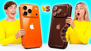 Real Food vs Chocolate Food Challenge | Crazy Food Situations by Multi DO Challenge