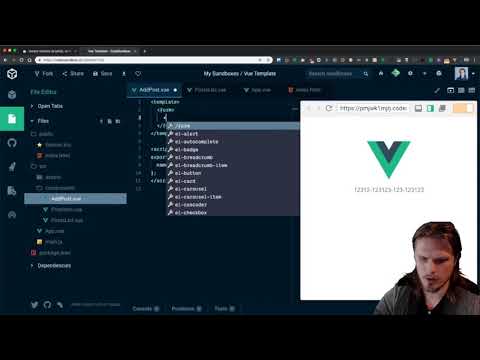 Live Coding #VueJS app with real-time #GraphQL api