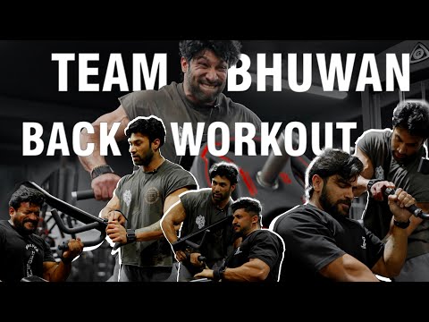 FULL BACK DAY IN INDIAS BIGGEST GYM | Bhuwan Chauhan