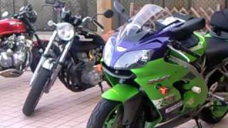 preview picture of video 'Kawasaki ZX-9R Ninja ZEPHYR1100 Racing Racer Motorcycle'
