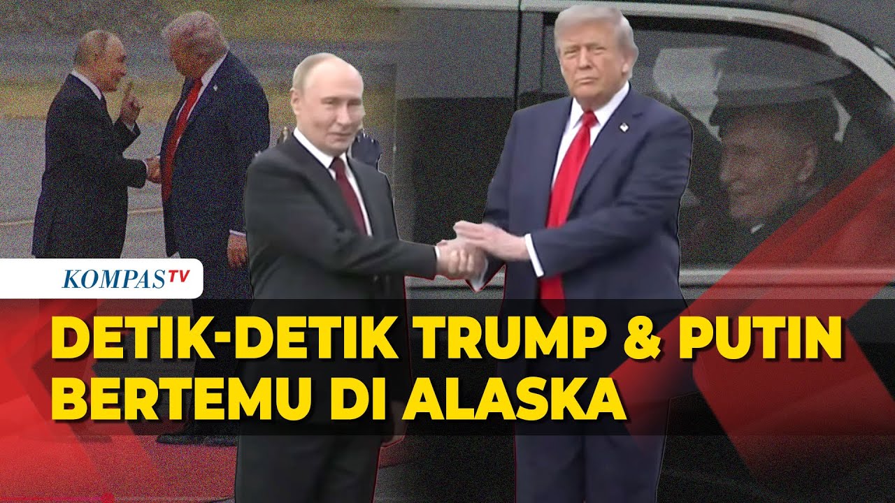 Satu Mobil! Donald Trump-Vladimir Putin Bertemu di Alaska, Bahas Akhiri Perang Ukraina?
