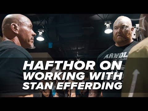 Hafthor Talks Training & Working With Stan Efferding | Power Bite