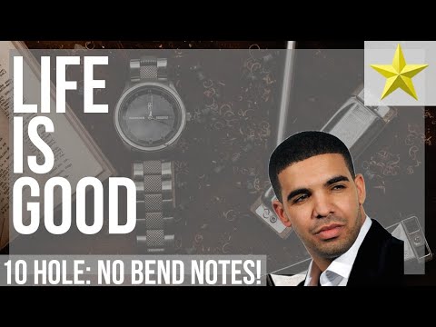 How to play Life is Good (Drake Part) by Drake on Diatonic Harmonica 10 Holes (Tutorial)