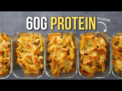 This High Protein Pasta Bake Changed EVERYTHING | Chicken Pesto Pasta Bake