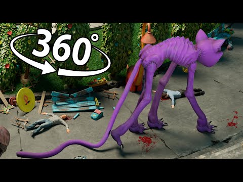 CatNap 360° VR Hour of Joy Real Life VHS (secret scene) - Poppy Playtime: Chapter 4