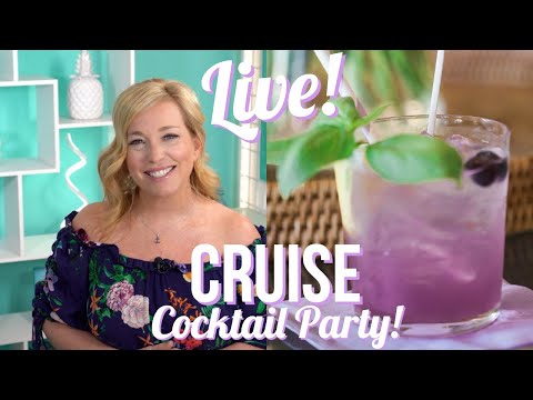 LIVE Cruise Q&A and "Purple Rain" Cocktail Party