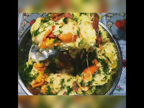 Беру картошку, 3 яйца, несколько помидор.....и вкусный завтрак, обед или ужин ЗА МИНУТЫ готов
