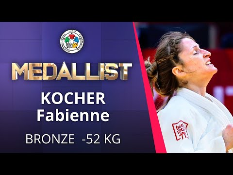 KOCHER Fabienne Bronze medal Judo World Judo Championships Seniors Hungary 2021