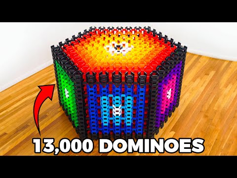 World Record Domino Structure Gets *DEMOLISHED*