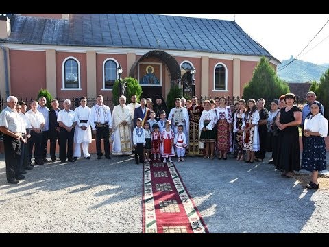 Binecuvantarea lucrarilor efectuate la exteriorul Bisericii din Turnu Ruieni