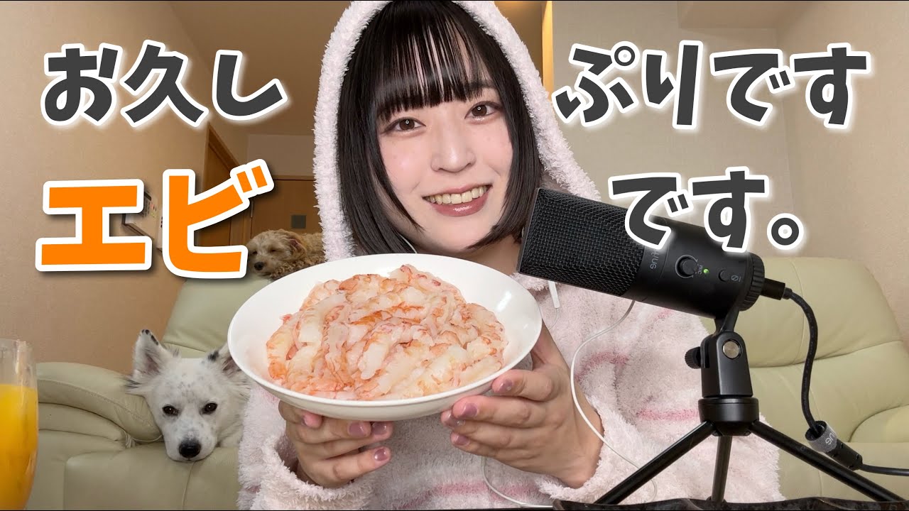 【ASMR】エビの咀嚼音