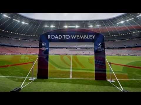 CL-Finale 2013: Bayern München - Borussia Dortmund (Einstimmung)