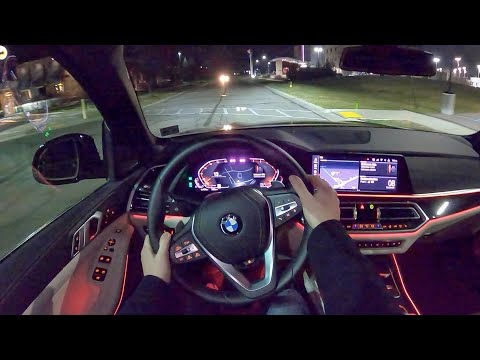 2020 BMW X5 xDrive40i - POV Night Drive (Binaural Audio)