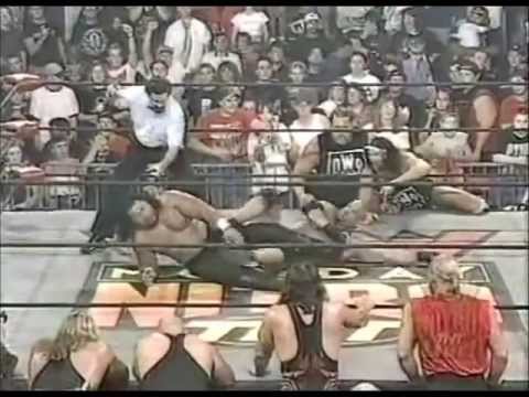 Goldberg's first WCW loss 8-10-98 vs Meng