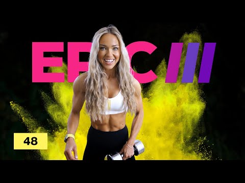 GIANT Sets Upper Body Workout with Dumbbells - CORE | EPIC III Day 48