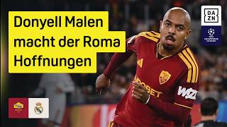 Rüdiger stiehlt Malen die Show: AS Rom - Real Madrid | 2. Spieltag | UEFA Champi