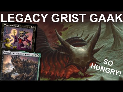 THE REST IS GRISTORY! Legacy Golgari GristGaak, a brew featuring Grist, Voracious Larva. MTG MH3