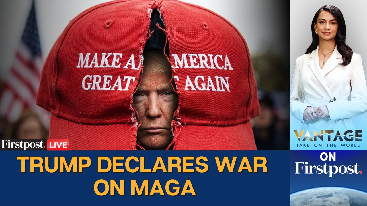 LIVE: Trump Blasts MAGA War Critics, Calls Them 'Losers' | Vantage on Firstpost